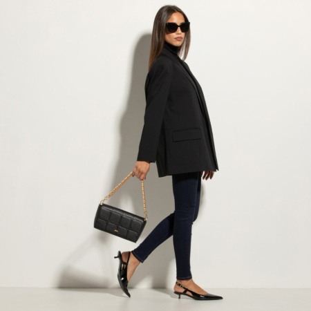 Сумка-багет Arcadia Bia ar4639 dollaro nero