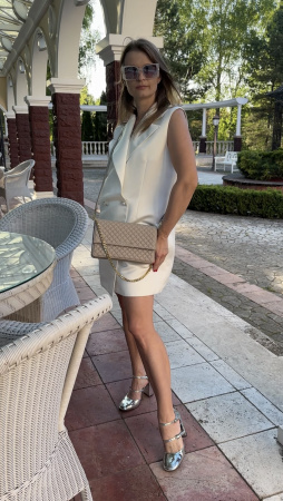 Клатч Baldinini Jolie G1FPWGEF0032022 taupe