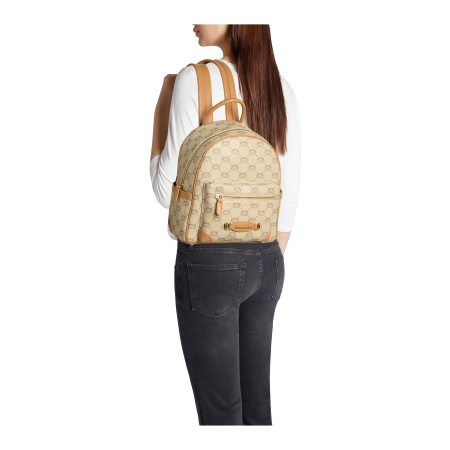 Рюкзак Braccialini Monogram B19054-PP 305 pelle beige