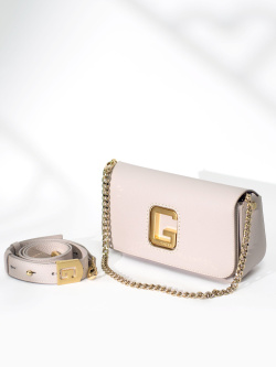 Сумка-багет Gironacci gir2290 vitello/calf avorio/cuoio
