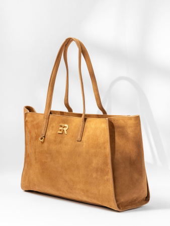 Сумка-тоут Ermanno Scervino Angelica Nabuk sce12402064 miele