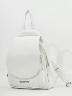 Рюкзак Di Gregorio gr8886 vitello bianco argento