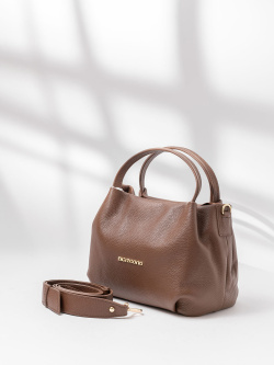 Сумка-тоут и кошелек Di Gregorio gr8810 vitello bruciato oro