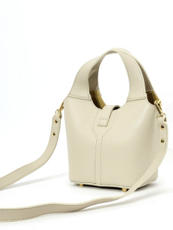 Мини-сумка Steffalini st6501 vitello beige