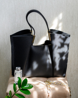 Тоут-шоппер Gironacci gir2511 velvet nero