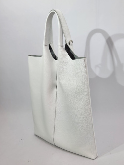 Тоут-шоппер Curanni cu2581 vitello multi bianco