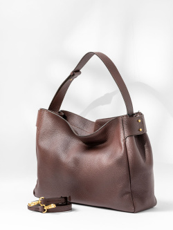 Сумка-хобо Loristella Grazia ls3053 cioccolato