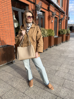 Шоппер Steffalini sf5354 intrecciato cappuccino