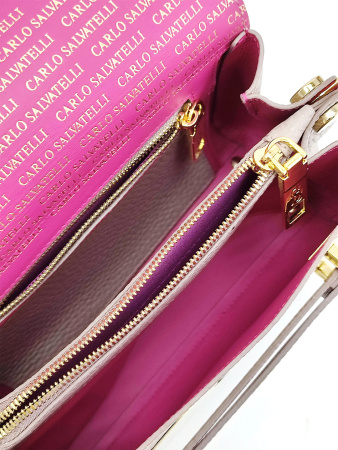 Сумка-багет Carlo Salvatelli cs462 cervino taupe