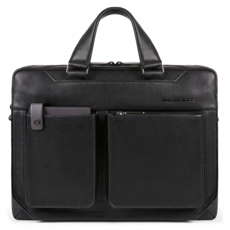 Портфель Piquadro Tallin CA4098W108/N черный натур.кожа