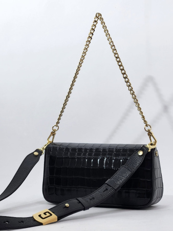 Сумка-багет Gironacci gir2290 rico lux/vitello/calf nero/nero