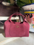 Сумка-тоут Ermanno Scervino Candy Suede sce12402306 burgundy