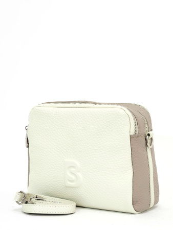 Сумка-боулер Sara Burglar sb2323 bufalo bianco/taupe