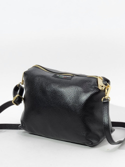 Тоут-шоппер Di Gregorio gr9203 vitello/camoscio nero oro