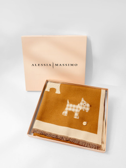 Шарф Alessia Massimo alm2662 taupe