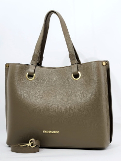 Шоппер Di Gregorio gr8906G vitello taupe oro