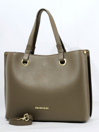 Шоппер Di Gregorio gr8906G vitello taupe oro