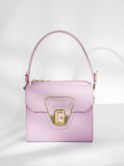 Мини-сэтчел Gironacci gir3210 vitello/calf lilla/lilla