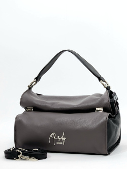 Сумка-боулер Renato Angi ra1914436-990 grigio/nero