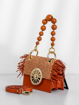 Мини-сэтчел Jadise Lily Straw jds081310-28 mattone