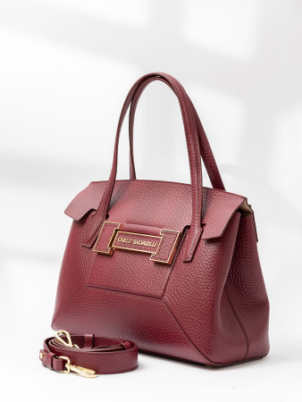 Сумка-тоут Carlo Salvatelli cs720 cervino vino