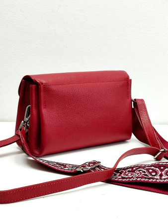 Сумка-багет Steffalini st4128 vitello rosso