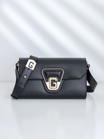 Сумка-багет Gironacci gir3211 vitello/calf nero/lilla