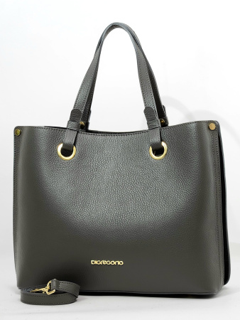 Шоппер Di Gregorio gr8906G vitello cenere oro