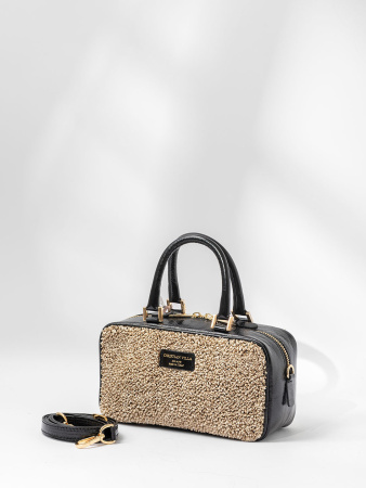 Мини-боулер Christian Villa cv06226 athene/paglia nero/spugna