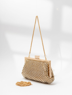 Мини-сумка Alex Max am2107 gold