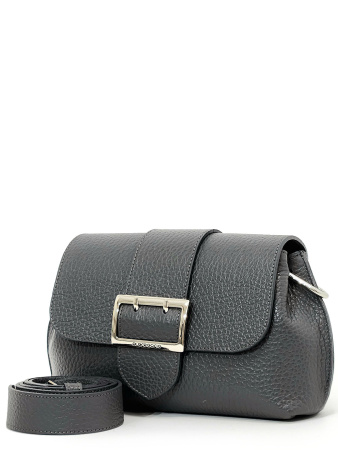 Сумка-багет Di Gregorio gr8745 zodiaco asfalto argento