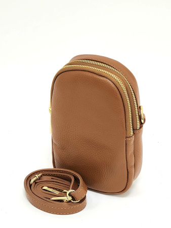 Сумка-кошелек Steffalini st1357 vitello cuoio