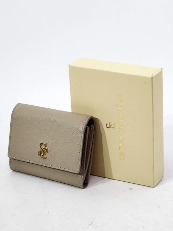 Кошелек Carlo Salvatelli cs1501 fiore taupe