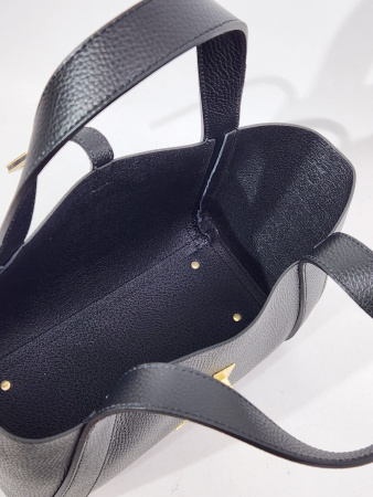 Тоут-шоппер Di Gregorio gr9203 vitello nero oro