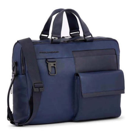 Деловая сумка Piquadro Finn CA5981S123/BLU синий натур.кожа