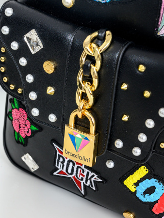 Рюкзак Braccialini Rock B17145-YY 100 polisynt nero