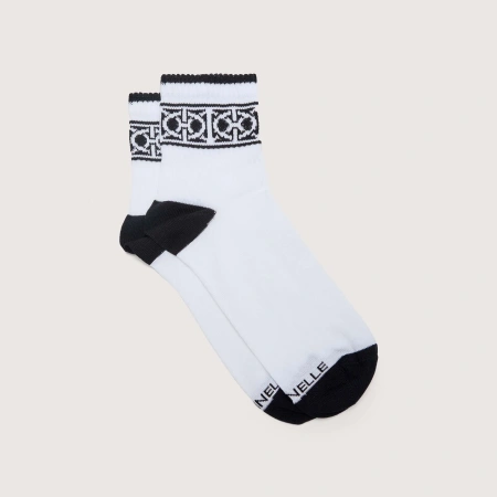 Носки Coccinelle Sporty Monogram 5ACDBSMX570101 984 noir/blanco