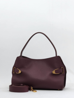 Сумка-тоут Carlo Salvatelli cs777 double bordo