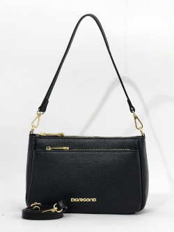 Сумка Di Gregorio gr9157 vitello nero oro