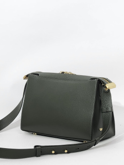 Сумка-боулер Gironacci gir3172 vitello/calf loden/cuoio