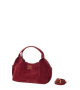 Сумка-тоут Ermanno Scervino Candy Suede sce12402306 burgundy