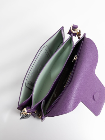 Сэтчел Gironacci gir2390 vitello/calf ametista/pistacchio