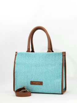Шоппер Sara Burglar sb2415 dollaro/raffia marine