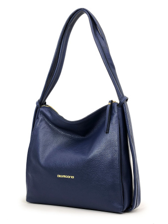 Тоут-рюкзак Di Gregorio gr895 vitello blu oro