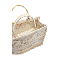 Шоппер Braccialini Queen B18421-TC F23 tessuto/polisynt farfalle