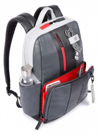 Рюкзак Piquadro Urban CA3214UB00BM/NGR черный/серый натур.кожа
