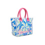 Шоппер Braccialini Summer B18221-TC E22 tessuto fiori blu