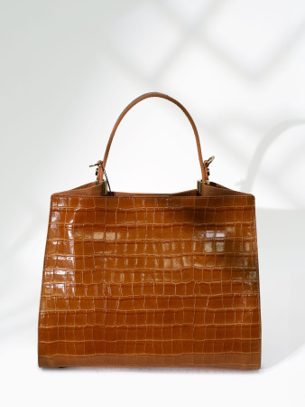 Сумка-тоут Gironacci gir2512 rico lux/vitello cuoio/legno