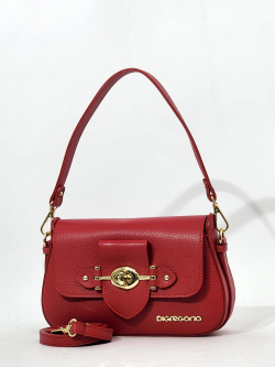 Мини-сэтчел Di Gregorio gr8973 vitello rosso oro