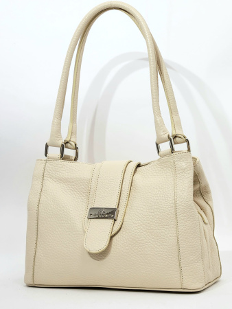 Сумка-тоут Di Gregorio gr2447 zodiaco beige argento